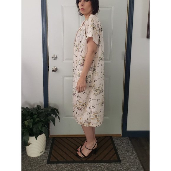 70s/80s Butterfly Snap Front Robe - Picture 2 of 4